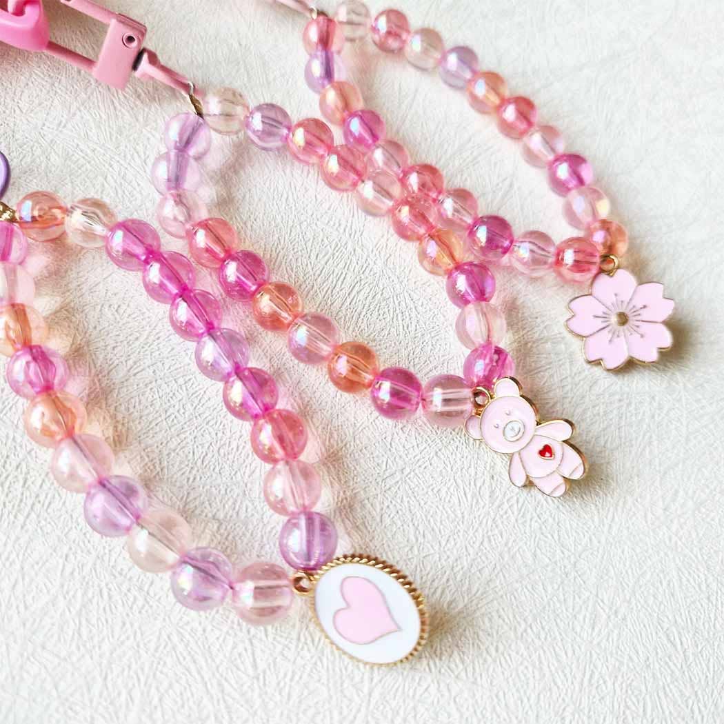 Cute Bunny Theme Lip Magic Gloss with Charm Handle