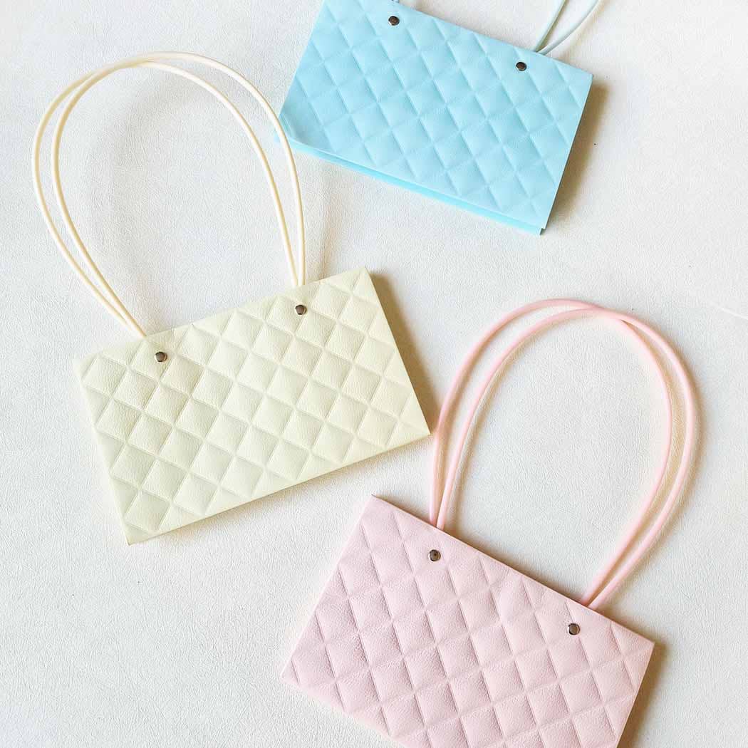 Soft Tones of Quilted Gift Bag